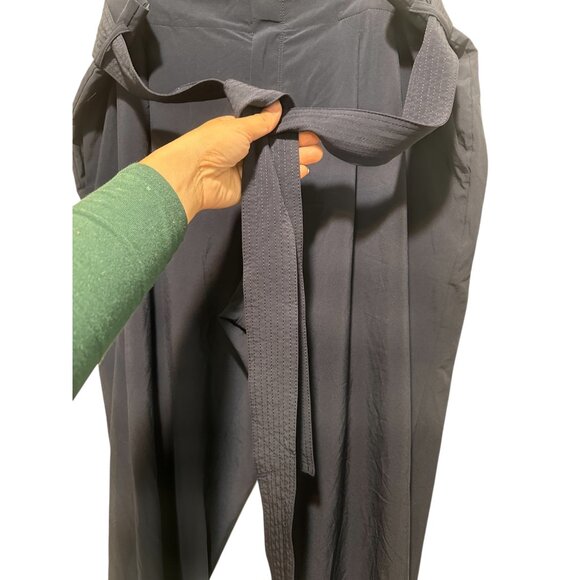 Athleta Skyline Pant II Trouser Size 2X 20 Blue Pleated Straight Corpcore Office - Picture 12 of 13